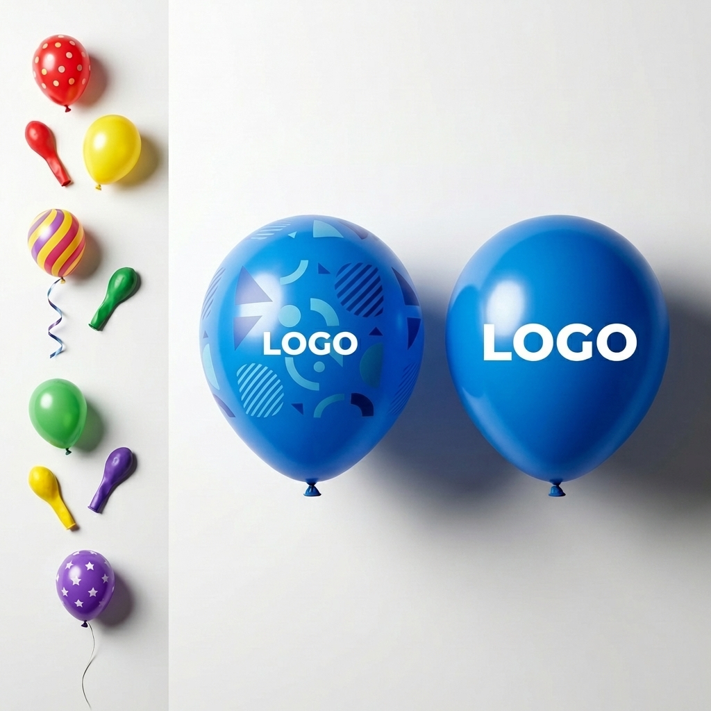 Assorted Color & Size Latex Party Balloons Bulk Pack