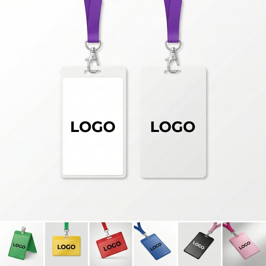 Custom Full Color PVC Event ID Badges for Staff and Volunteers