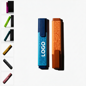 Dual-Tip Pastel Highlighter Set - 7 Assorted Colors for Notes & Art