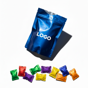 Blue Self-Standing Food Storage Bags for Kitchen & Pantry