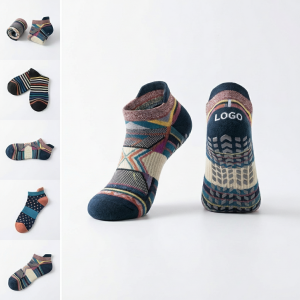 Grip Socks for Trampolines - Padded Anti-Slip Floor & Mat Protection Socks