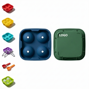 Food Grade Silicone Ice Ball Mold - Easy Fill, Easy Clean, Non-Toxic