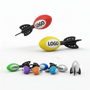 Multi-Color Hand-Thrown Foam Dart Rocket