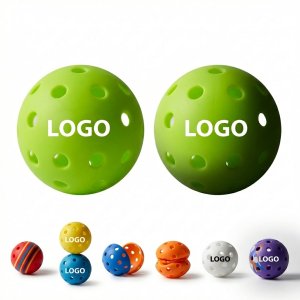 Precision-Perforated Outdoor Pickleball Set in Assorted Colors