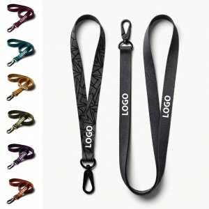 Premium Patterned Lanyard with Metal Clip for Keys & Badges
