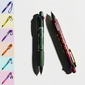 8-Color Multi-Function Writing Pen Set